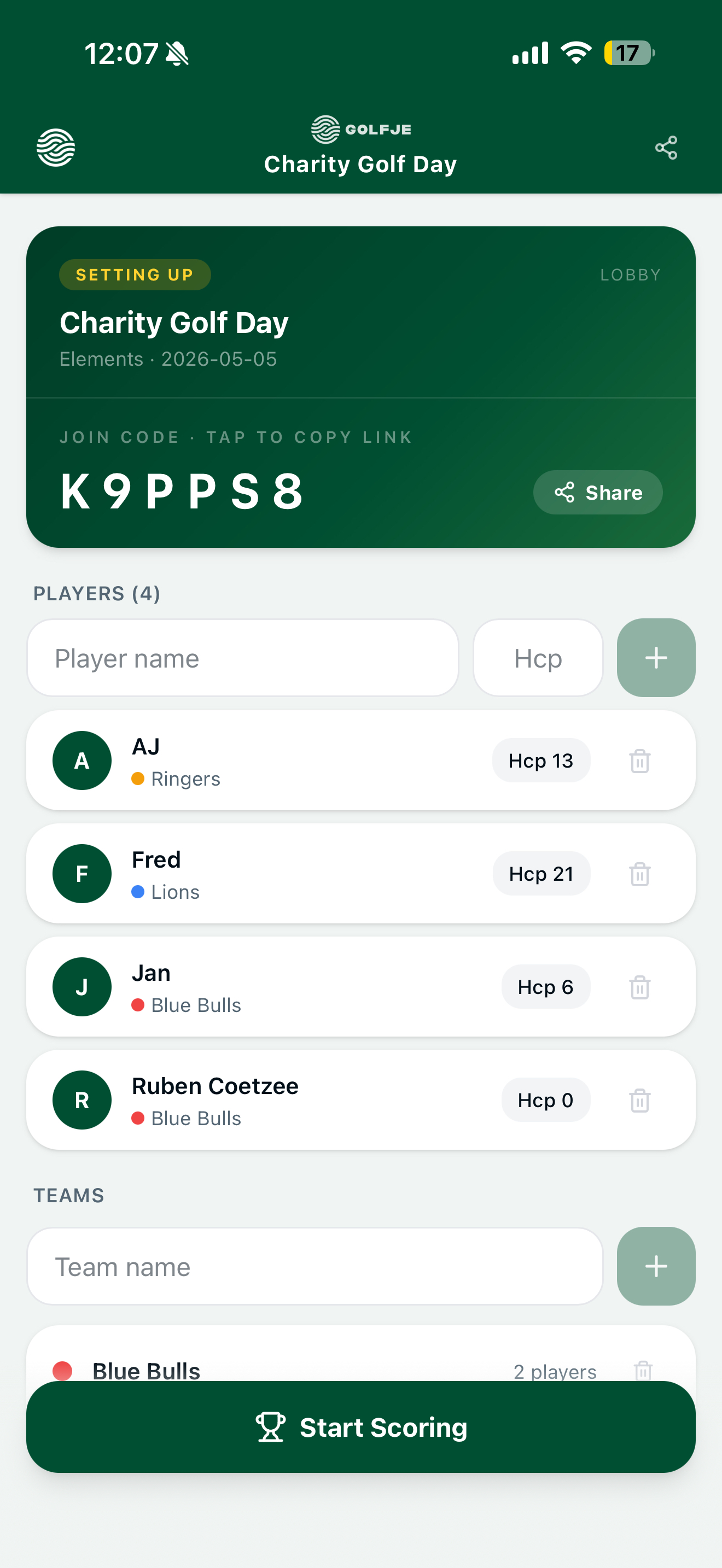 Golfje lobby